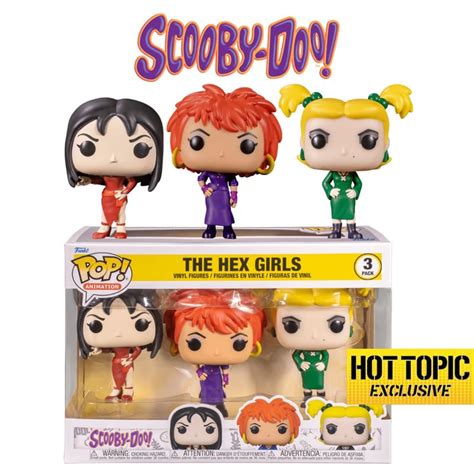 Funko Pop The Hex Girls Scooby Doo Exclusivo Hot Topic Funko Falabella