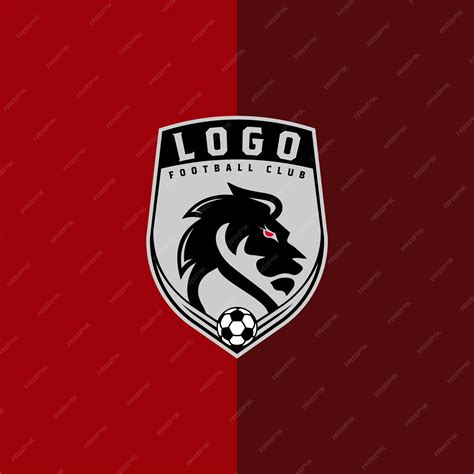 Logotipo del club de fútbol | Vector Premium