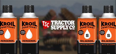 Kroil Now Available at Tractor Supply | Kroil - Best Penetrating Oil