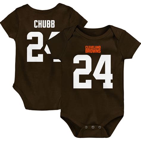 Cleveland Browns Nick Chubb Bodysuit Nfl Replica Jersey