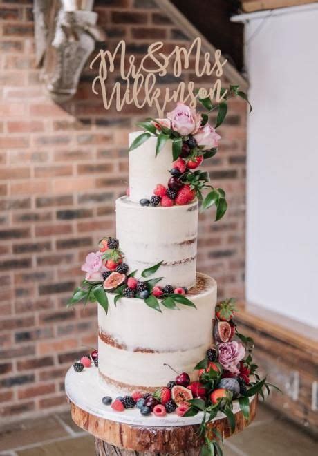 Beautiful Semi Naked Wedding Cakes Wedding Cakes With Flowers Wedding Cakes Naked Wedding Cakes
