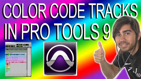 Color Code Tracks Pro Tools 9 Youtube