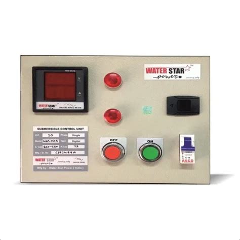 Hp Digital Single Phase Submersible Panel At Best Price In Ludhiana