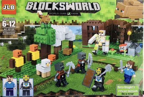 Конструктор Майнкрафт My World Аванпост разбойников 412 деталей ...