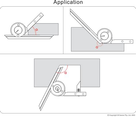 Universal Protractor Accud Australia