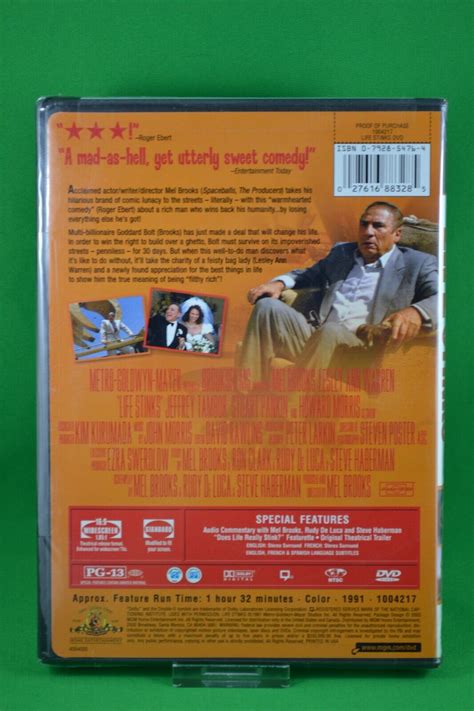 Life Stinks DVD 2003 Mel Brooks Lesley Ann Warren BRAND NEW SEALED RARE