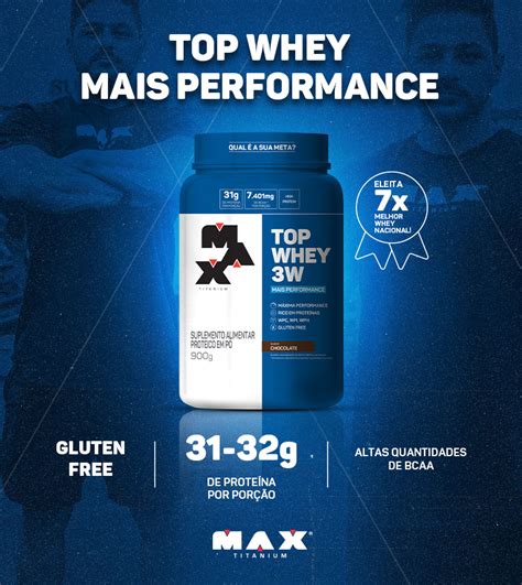 Whey Protein Proteína Vegana Feminina E Refil Max Titanium Max