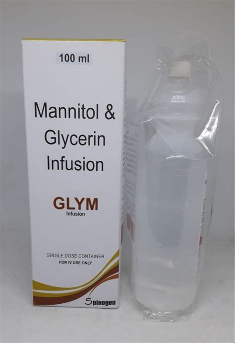 Mannitol Intravenous Infusion For Clinical Packaging Size 200ML At