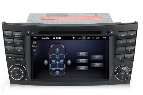 Штатная автомагнитола c GPS навигатором и блютуз для Mercedes W211 DVD ...