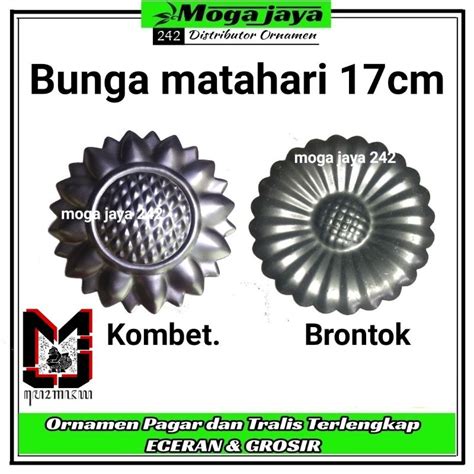 Jual Bunga Matahari 17cm Ornamen Tralis Gerbang Shopee Indonesia