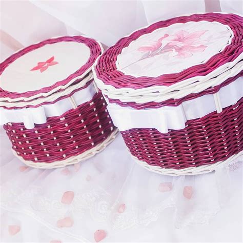 ШКАТУЛКА. ПЛЕТЕНЫЕ ИЗДЕЛИЯ. ПЛЕТЕНЫЕ ВЕЩИ. СЛИВОВЫЙ ЦВЕТ. ШКАТУЛКИ ...