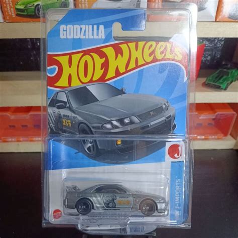 Nissan GTR R33 GODZILLA Hot Wheels Free Protector Shopee Philippines