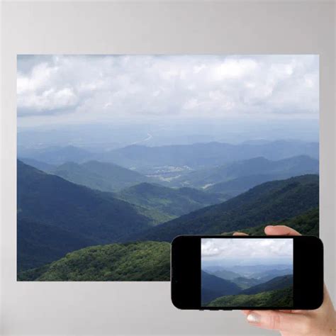 Western Nc Mountains Poster Zazzle