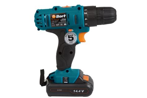 Аккумуляторная дрель-шуруповерт Bort BAB-14Ux2Li-FDK 98296792 ...