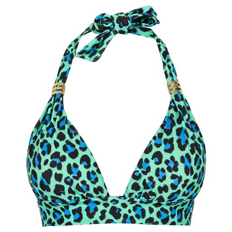Womens Bikini Top Leopard Team Beachwear