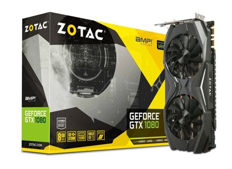 Placa de Video NVIDIA GeForce GTX 1080 8 GB GDDR5X 256 Bits Zotac ZT ...