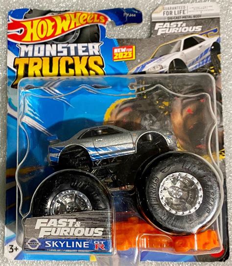 Hot Wheels Nissan Skyline Gt R Monster Trucks Fast Furious