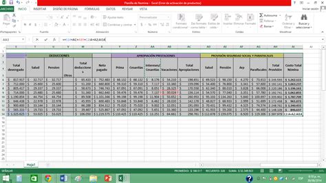 Plantilla De Nomina En Excel Como Hacer Una Nomina En Excel Images The Best Porn Website