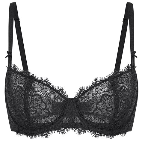 Dobreva Womens Balconette Push Up Bra Lace Plus Size Bras See Through Underwire Ebay