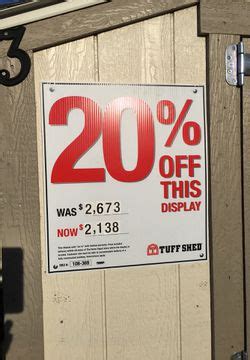 Tuff Shed Sundance Sr X X Display For Sale In Pomona Ca