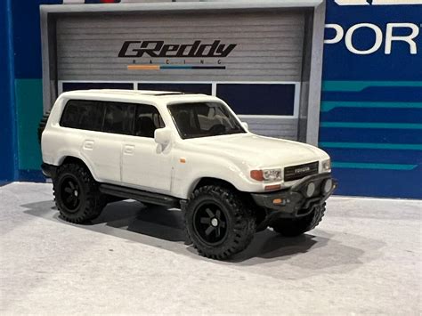 Hot Wheels Toyota Landcruiser Custom Series 80 With Paint And Etsy