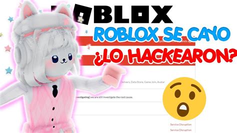 Roblox Se Cayo Hackearon Roblox En Directo Youtube