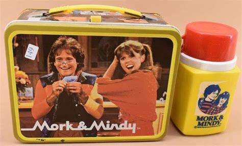 Mork Mindy Metal Lunch Box W Thermos Bhd Auctions