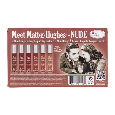 Purchase TheBalm Meet Matt E Hughes Nude Mini Long Lasting Liquid Lipstick Ml Online At
