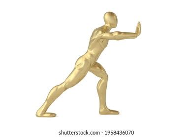 Naked Gold Man Images Stock Photos Vectors Shutterstock