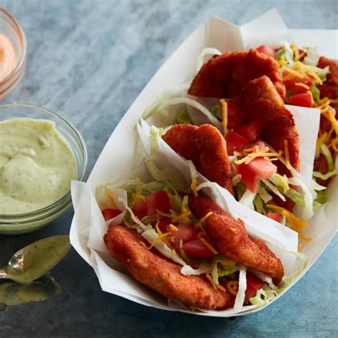 Naked Flaming Hot Chicken Chalupas Punchfork