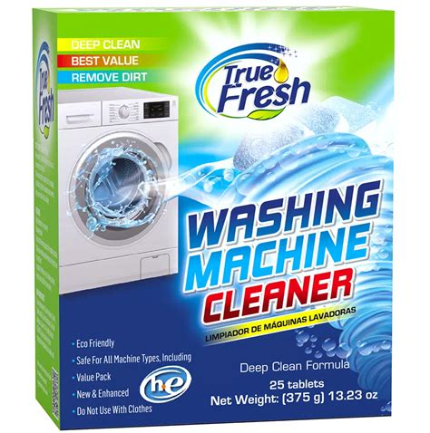 Washing Machine Cleaner Tablets 25 Pc for Top & Front Loader