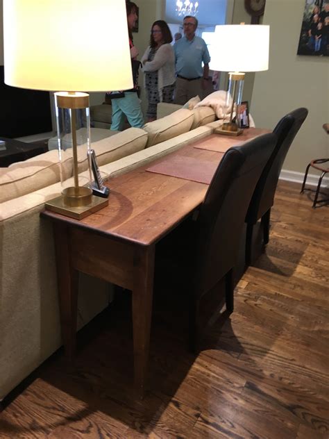 96 Breathtaking Sofa Table Behind Bed Not To Be Missed