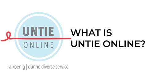 Untie Online NE S Affordable Online Divorce Service YouTube