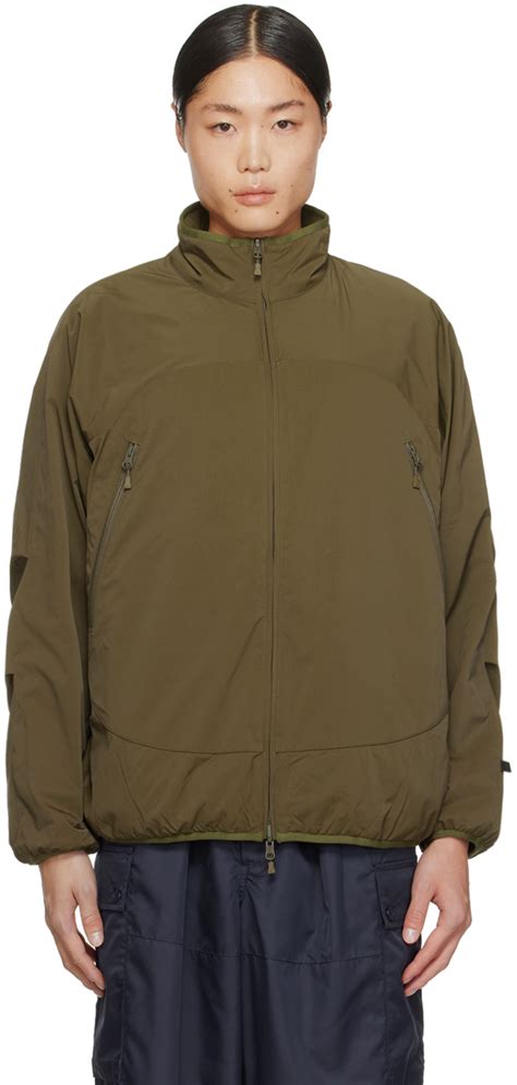 DAIWA PIER39 Blouson technique réversible vert SSENSE France