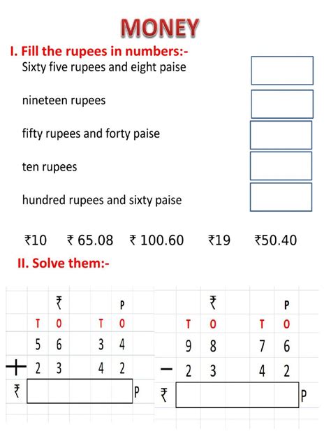 494038 Indian Money Neeru Liveworksheets