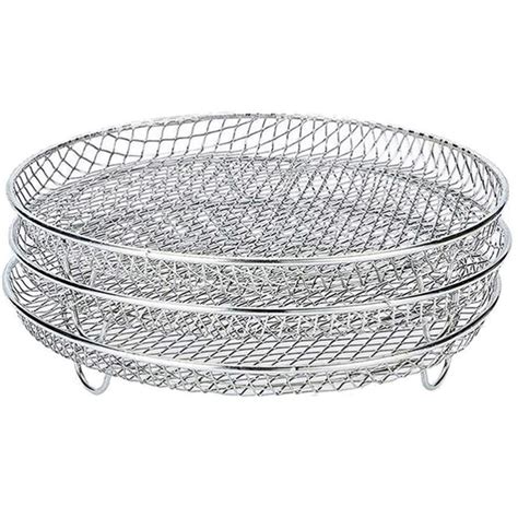 3 Pcsset Air Fryer Rack For Air Fryer Three Stackable Dehydrator Racks
