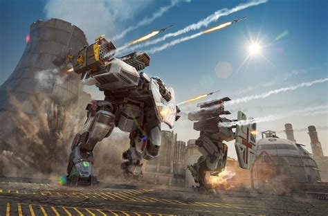 Epic Battle Mechs Hd Wallpaper