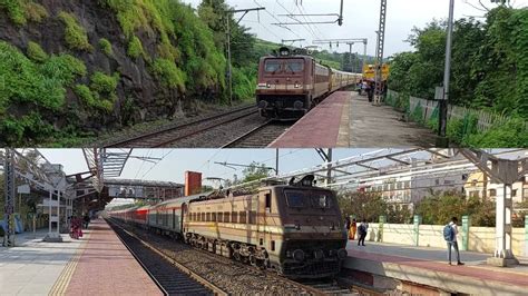 Icf Vs Lhb Chennai Express Led By Same Loco Bsl Wap Youtube