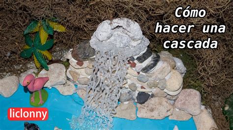 Cómo hacer una cascada Una idea fácil y rápida tutorial paso a paso