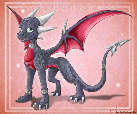 Cynder By Art By Ling On Deviantart