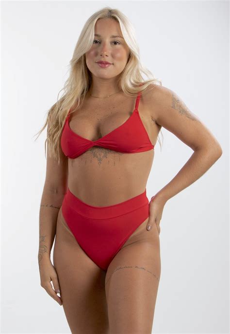 Biquini Diluxo Hot Pant Cintura Alta Alcinha Vermelho Compre Agora Dafiti Brasil