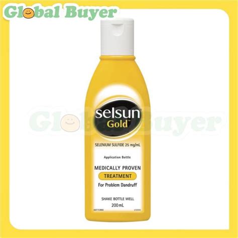 Selsun Gold Treatment 200ml Medically Proven Treatment For Dandruff