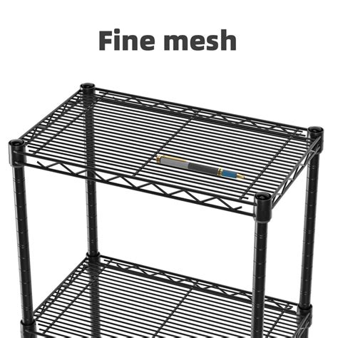 ebern designs  tier adjustable wire shelving storage rack wayfair