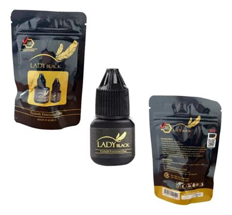 Adhesivo Lady Black Pestañas Mink 1x1 Vapores Bajos