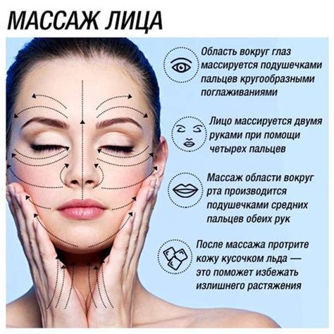 Лимфодренажный массаж лица в домашних условиях: техника выполнения