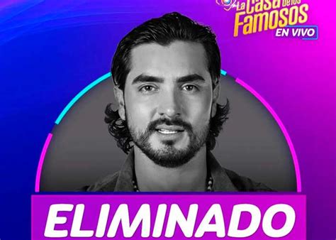 Christian Estrada Es El Primer Eliminado De La Casa De Los Famosos