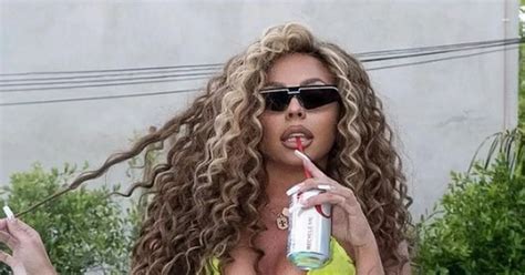 Jesy Nelson Rocks Yellow Bikini On Sun Soaked Los Angeles Holiday OK Magazine