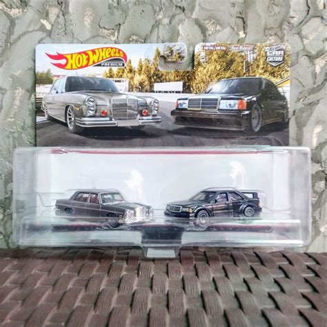 Jual Hot Wheels Premium Cc Pack Mercedes Benz Shopee Indonesia