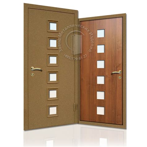 Входная дверь со стеклом /стеклопакетом/ № 9 ДМС-090 - купить в Москве ...