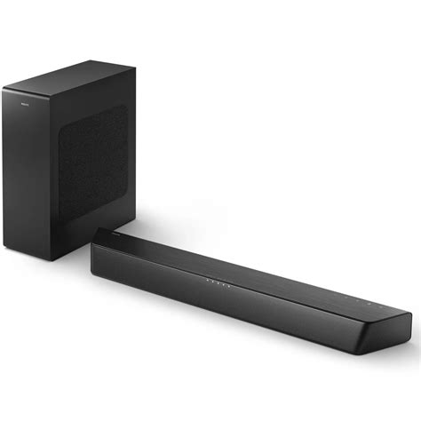 Soundbar Philips TAB7207/10, 2.1, 260W, Dolby Digital Plus, Subwoofer ...